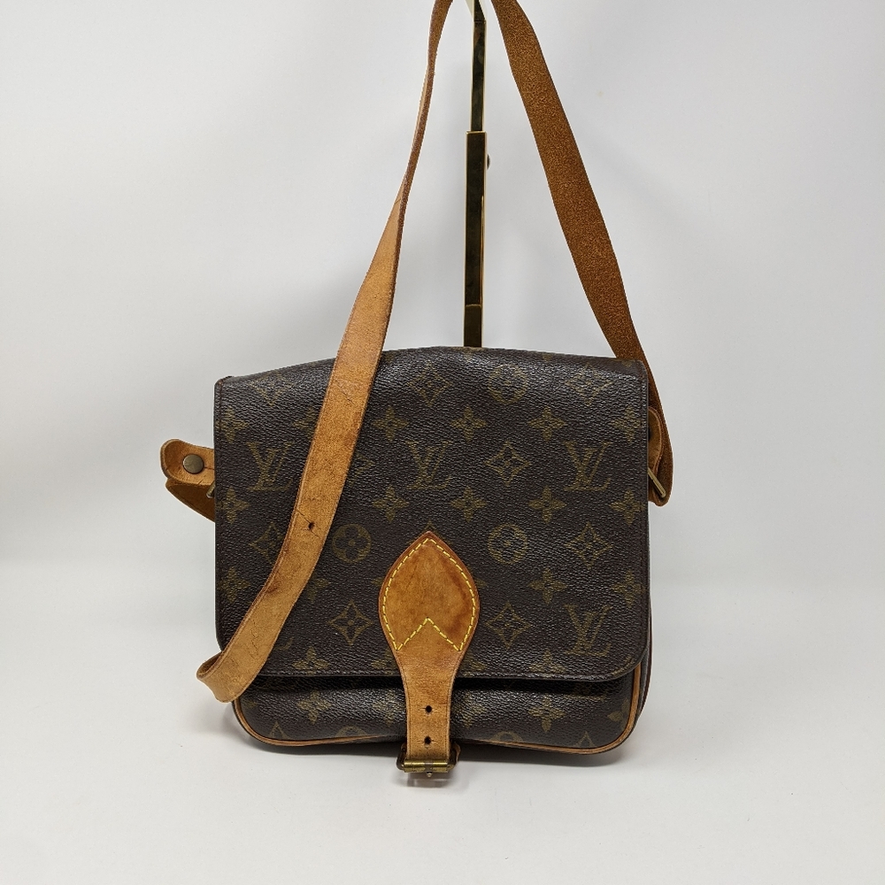 Louis Vuitton Cartouchiere Handbag MonograM MM
